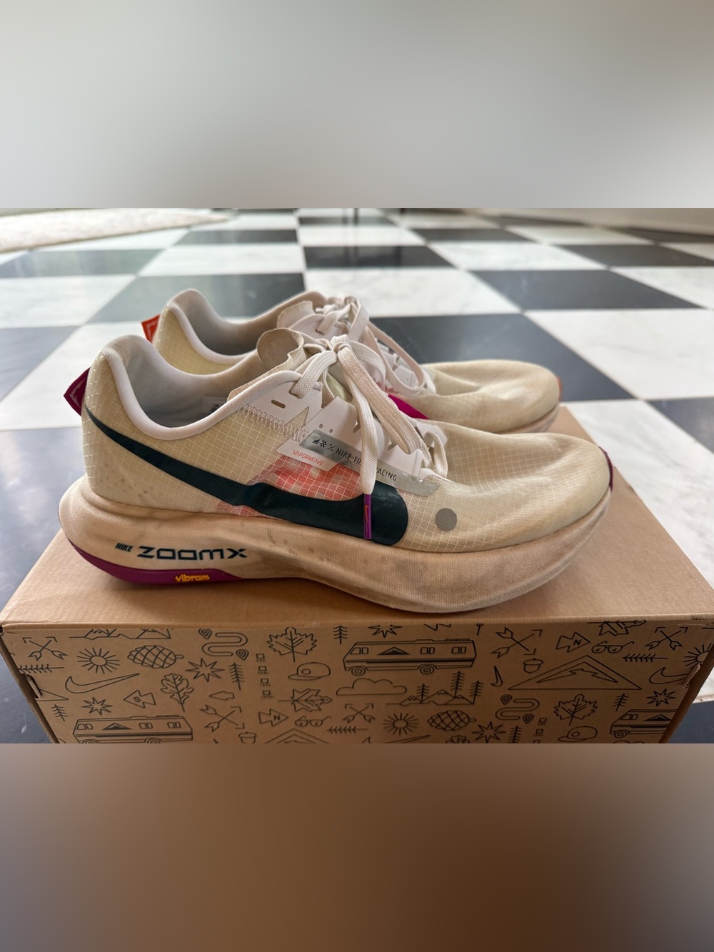 Nike ZoomX Ultrafly Trail Supershoes (w 10.5/ m 9.0)